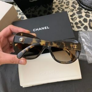 Authentic Chanel Polarized Sunglasses